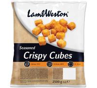 Lamb Weston Frozen Seasoned Crispy Cubes - 4x2.5kg