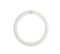 Lamb Wool Car Steering Cover Creative Embroidered Plush Handle Autumn And Winter Warm(F)