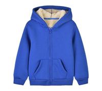Lamb Wool Coat for Boys and Girls and Winter Children in Children with Foreign Atmosphere Thickened Warm Winter Coat Girls Medium (Blue, 7-8 Years)