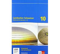 Lambacher Schweizer - Ausgabe für Niedersachsen G9 / Arbeitsheft plus Lösungsheft und Lernsoftware 10. Schuljahr