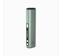 LAMBDA Dual Heat Not Burn Device, 3200 mAh OLED Display, Adjustable Temperature and Time Heater, Use Replaceable Heating Sheet Part (Green)