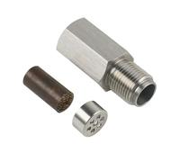 Lambda Oxygen Sensor 1 Piece Oxygen Sensor Adapter Catalytic Mesh Oxygen O2 Sensor Spacer Adapter For Mini Catalytic Converter Lambda Sensor