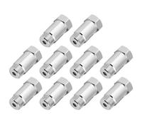 Lambda Oxygen Sensor Auto Parts 10-1Piece M18x1.5 Car CEL Fix Check Engine Ligh Eliminator Automotive O2 Sensor Protective Shell Adapter Converter Oxygen Sensor Adapter(10Piece)
