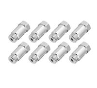 Lambda Oxygen Sensor Auto Parts 10-1Piece M18x1.5 Car CEL Fix Check Engine Ligh Eliminator Automotive O2 Sensor Protective Shell Adapter Converter Oxygen Sensor Adapter(8Piece)
