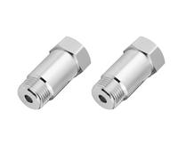 Lambda Oxygen Sensor Auto Parts 10-1Piece M18x1.5 Car CEL Fix Check Engine Ligh Eliminator Automotive O2 Sensor Protective Shell Adapter Converter Oxygen Sensor Adapter(2Piece)