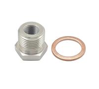 Lambda Oxygen Sensor M18 X 1.5 MM To M10 X 1.0 MM Exhaust O2 Oxygen Sensor Spacer Reducer Adapter Connector Accessories Lambda Sensor