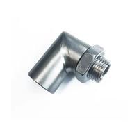 Lambda Oxygen Sensor O2 Oxygen Sensor Angled Extender Spacer M18x1.5 Short 90 Degree 02 Bung Universal Test Pipe Extension Connector