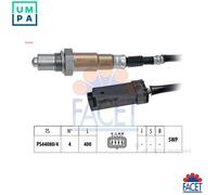 Facet Lambda Sensor 10.8196 for Peugeot 108, 2008 I, 208, 301, 308 II
