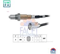 Facet Lambda Sensor 10.8217 Heated for Ford EcoSport, KA+, Figo/Aspire