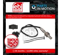Febi Bilstein 107600 Lambda Sensor Fits Chevrolet Trax 1.4 1.4 LPG 2012-2022