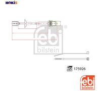 Right Front Lambda Sensor FEBI Fits TOYOTA Sienna 03-10 89465-08030