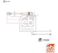 Right Front Lambda Sensor FEBI Fits TOYOTA Sienna 03-10 89465-08030