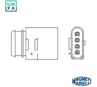MAGNETI MARELLI 466016355001 Lambda sensor