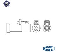 Magneti Marelli Lambda Sensor 466016355004 Heated for Ford Fiesta Mk IV Cougar