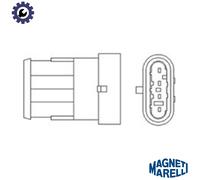 MAGNETI MARELLI 466016355010 Lambda sensor