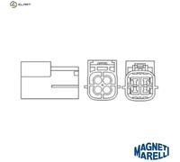 MAGNETI MARELLI 466016355038 Lambda sensor