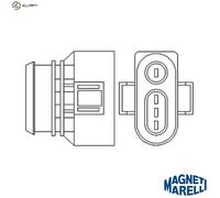 MAGNETI MARELLI OXYGEN SENSOR 466016355048 FOR AUDI SEAT VW