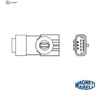 Magneti Marelli Lambda Sensor 466016355052 Heated for Renault Clio II/Kangoo