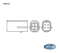 MAGNETI MARELLI 466016355055 Lambda sensor
