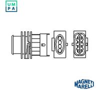 MAGNETI MARELLI 466016355056 Lambda sensor