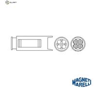 Magneti Marelli Oxygen Sensor 466016355062 - Heated - Fits BMW 316Ti 2001-2005