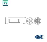 Fits MAGNETI MARELLI 466016355062 OXYGEN SENSOR BMW 316TI 01-05 UK Stock