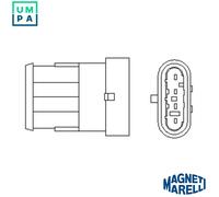 MAGNETI MARELLI 466016355067 Lambda sensor
