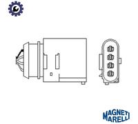 LAMBDA SENSOR 466016355076 FOR VW BER/AQY/AZG/APK/AZJ 2.0L 4cyl NEW BEETLE