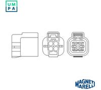 MAGNETI MARELLI 466016355082 Lambda sensor