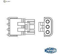 MAGNETI MARELLI 466016355088 Lambda sensor