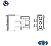 MAGNETI MARELLI 466016355088 Lambda sensor