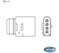 MAGNETI MARELLI 466016355093 Lambda sensor