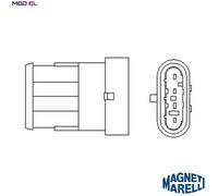 LAMBDA SENSOR 466016355095 FOR FIAT MAREA/Weekend SIENA BRAVO ALBEA/PALIO 1.7L