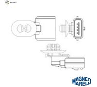 Magneti Marelli Lambda (Oxygen) Sensor 466016355109 Heated – Fits Dacia Duster 1.6 16V & Renault