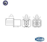MAGNETI MARELLI 466016355127 Lambda sensor