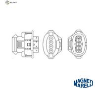 Magneti Marelli Lambda Sensor 466016355138 Heated for Opel Vectra C / Vectra C GTS
