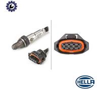 Lambda sensor Heated 6PA 358 066-121 HELLA for OPEL CHEVROLET