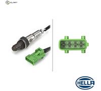 Lambda sensor Heated 6PA 358 066-261 HELLA for PEUGEOT CITROËN