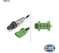 Lambda sensor Heated 6PA 358 066-261 HELLA for PEUGEOT CITROËN