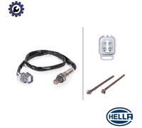 Hella Oxygen Sensor 6PA 358 103-021, Front Heated, 4-Pin, 610mm Cable, Fits Honda