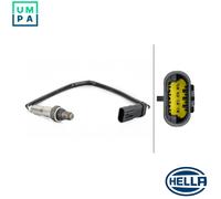 HELLA 6PA 358 103-291 Oxygen sensor - 4-pin connector