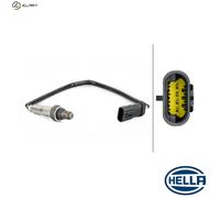 Lambda sensor Heated 6PA 358 103-291 HELLA for DACIA RENAULT