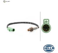 HELLA 6PA 358 103-381 Lambda Sensor Front With 4 Pins Fits Ford Jaguar Mazda