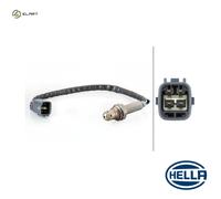 HELLA 6PA 358 103-621 Lambda Sensor Front With 4 Pins Fits Daihatsu Lexus Toyota
