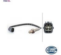 Hella Oxygen Sensor 6PA 358 103-621 – Heated, 4-pin, 270mm Cable – Fits Toyota, Daihatsu, Lexus