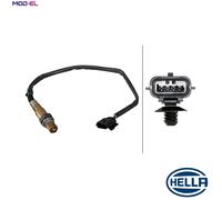 Hella Lambda Sensor 6PA 358 221-301 - Heated - Renault Twingo II (D7F 1.1L)