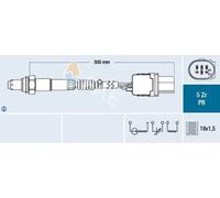 Lambda sensor 75060 FAE for OPEL FIAT BMW ALFA ROMEO MERCEDES-BENZ RENAULT FORD