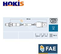 Lambda Sensor FAE 75092 for OPEL CORSA D (S07) 1.3 2006-2011