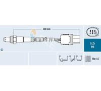 Lambda sensor 75126 FAE for HONDA CIVIC IX CR-V IV HR-V