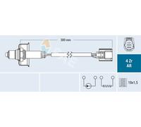 Lambda sensor 75644 FAE for MAZDA MX-5 Mk III